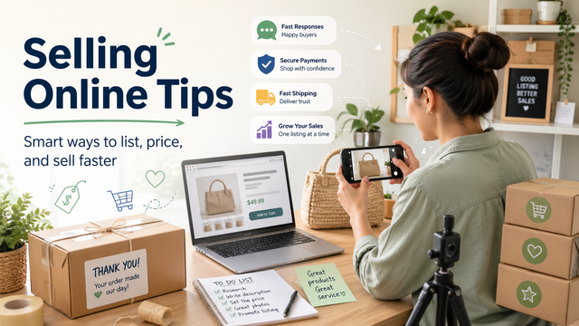 Selling Online Tips: A Practical Guide to Turning Your Stuff Into Cash