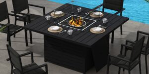 Entertaining Outdoors: Why Dreamo Living Recommends Stylish fire pit tables for Every Season